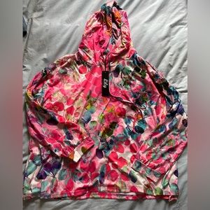 NWT: Lily by Firmiana floral hoodie